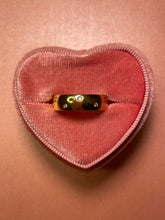 Load image into Gallery viewer, Pink Heart + Diamond Cigar Band
