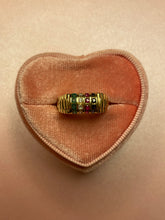 Load image into Gallery viewer, Ribbed Multi Gemstone Ring
