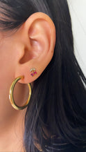 Load image into Gallery viewer, 18K 2.5mm Tube Hoops
