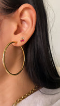 Load image into Gallery viewer, 2.5mm Medium Hoops
