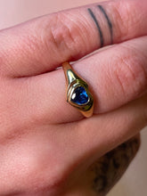 Load image into Gallery viewer, Blue Sapphire Heart
