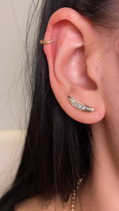 Diamond Ear Climbers