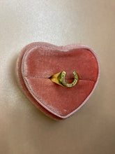 Load image into Gallery viewer, Chubby Diamond Horseshoe
