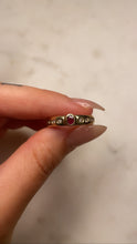 Load image into Gallery viewer, Ruby Solitaire Diamond Band
