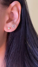 Load image into Gallery viewer, Satin Diamond Studs
