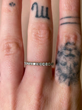 Load image into Gallery viewer, Half Eternity Diamond Band
