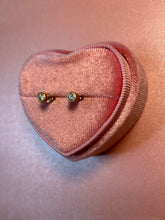 Load image into Gallery viewer, Satin Diamond Studs

