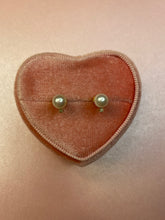 Load image into Gallery viewer, Pearl &amp; Diamond Studs
