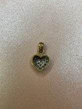 Load image into Gallery viewer, Diamond Encrusted Bubble Heart
