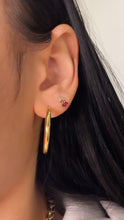 Load image into Gallery viewer, 18K 2.5mm Tube Hoops
