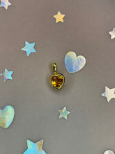 Load image into Gallery viewer, 18K Topaz Heart
