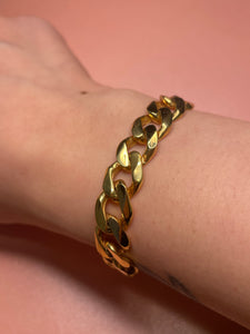 11mm Chunky Curb Bracelet