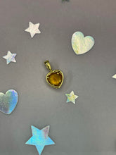 Load image into Gallery viewer, 18K Topaz Heart

