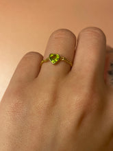 Load image into Gallery viewer, Peridot Chained Heart
