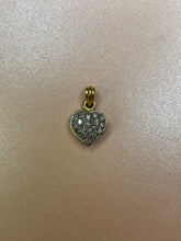 Load image into Gallery viewer, Diamond Encrusted Bubble Heart
