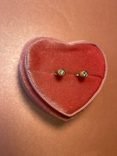 Load image into Gallery viewer, Satin Diamond Studs
