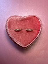 Load image into Gallery viewer, Green Sapphire Huggies
