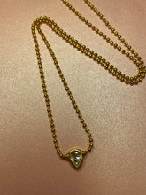 Load image into Gallery viewer, Teardrop Diamond Ball Necklace
