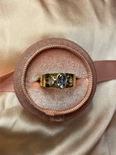Load image into Gallery viewer, 18k aquamarine ring
