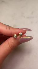 Load image into Gallery viewer, Diamond Bezel Studs
