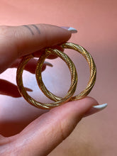 Load image into Gallery viewer, Large Rope Hoops
