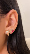 Load image into Gallery viewer, Puffy Star Studs
