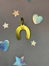 Load image into Gallery viewer, 18K Lucky Horseshoe
