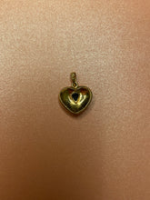 Load image into Gallery viewer, Blue Sapphire Puffy Heart
