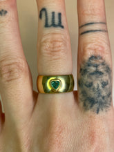 Load image into Gallery viewer, Emerald Heart Cigar Band
