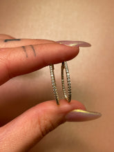 Load image into Gallery viewer, Diamond Hoops
