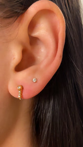 Diamond Drop Studs