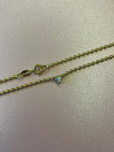 Load image into Gallery viewer, Heart Diamond Ball Necklace
