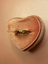 Load image into Gallery viewer, Ruby Solitaire Diamond Band
