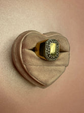 Load image into Gallery viewer, Chunky Diamond Signet Ring
