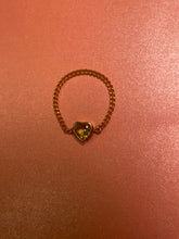 Load image into Gallery viewer, Peridot Chained Heart
