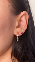 Load image into Gallery viewer, Emerald &amp; Diamond Droplets
