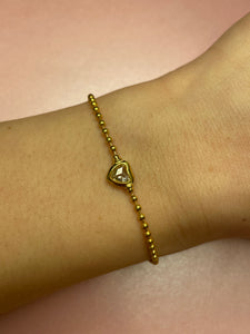 OMC Heart Ball Bracelet