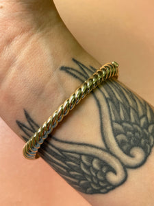 Ribbed Bangle